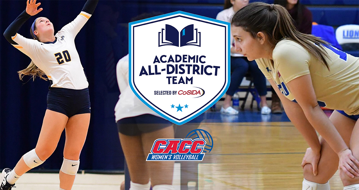 Pair of CACC Volleyball Standouts Named to CoSIDA Academic All-District I Team