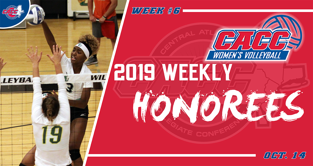 CACC Women's Volleyball Weekly Honorees (Oct. 14)