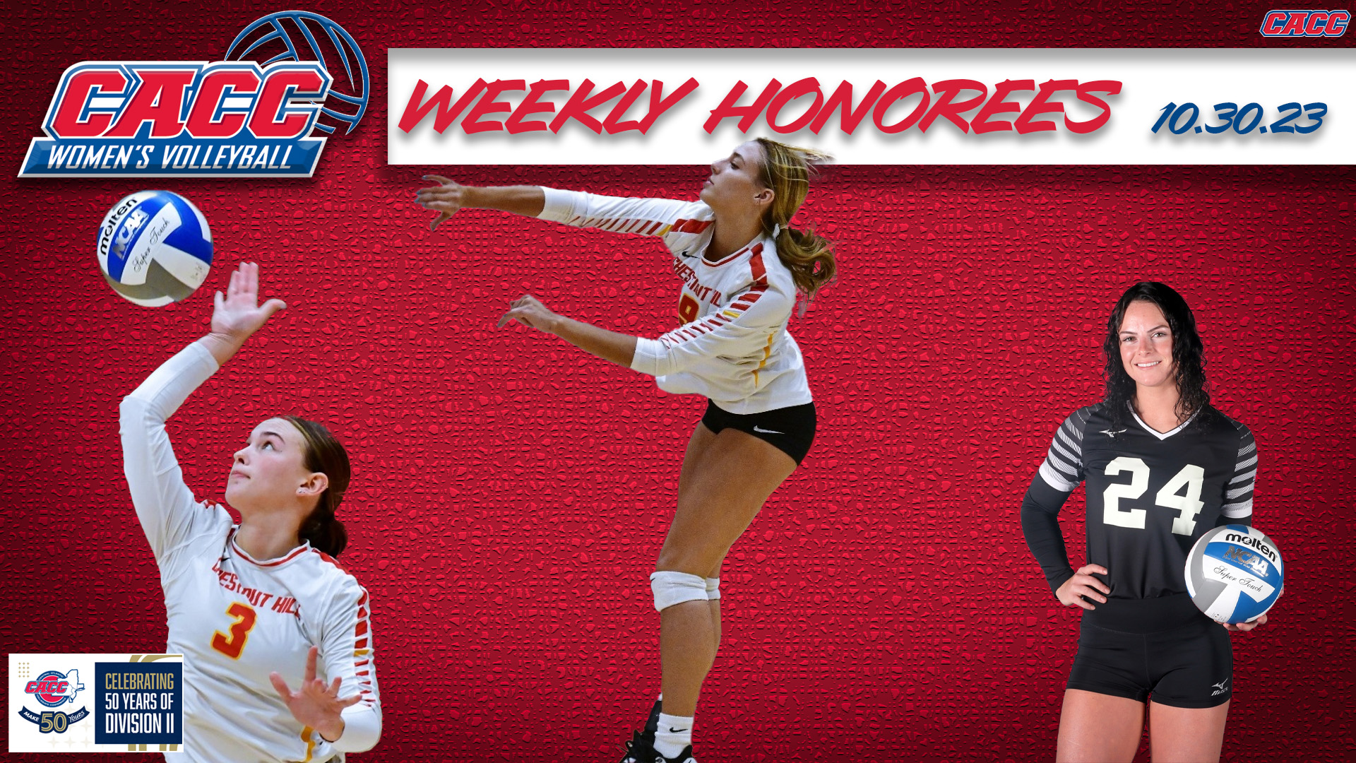 CACC Women's Volleyball Weekly Honorees (10-30-23)