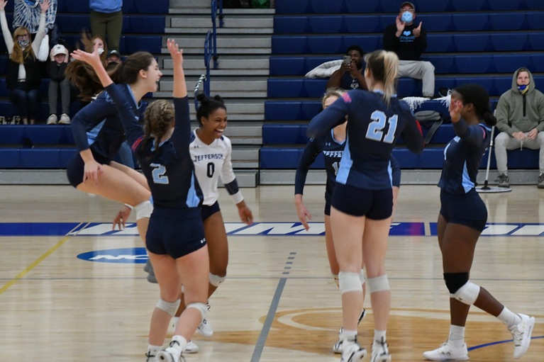 Thumbnail photo for the 2021 CACC Volleyball Championship gallery