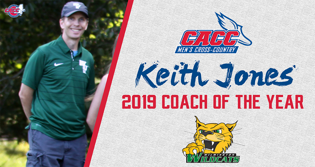 Wilmington's Keith Jones Named 2019 CACC Men's Cross Country Coach of the Year