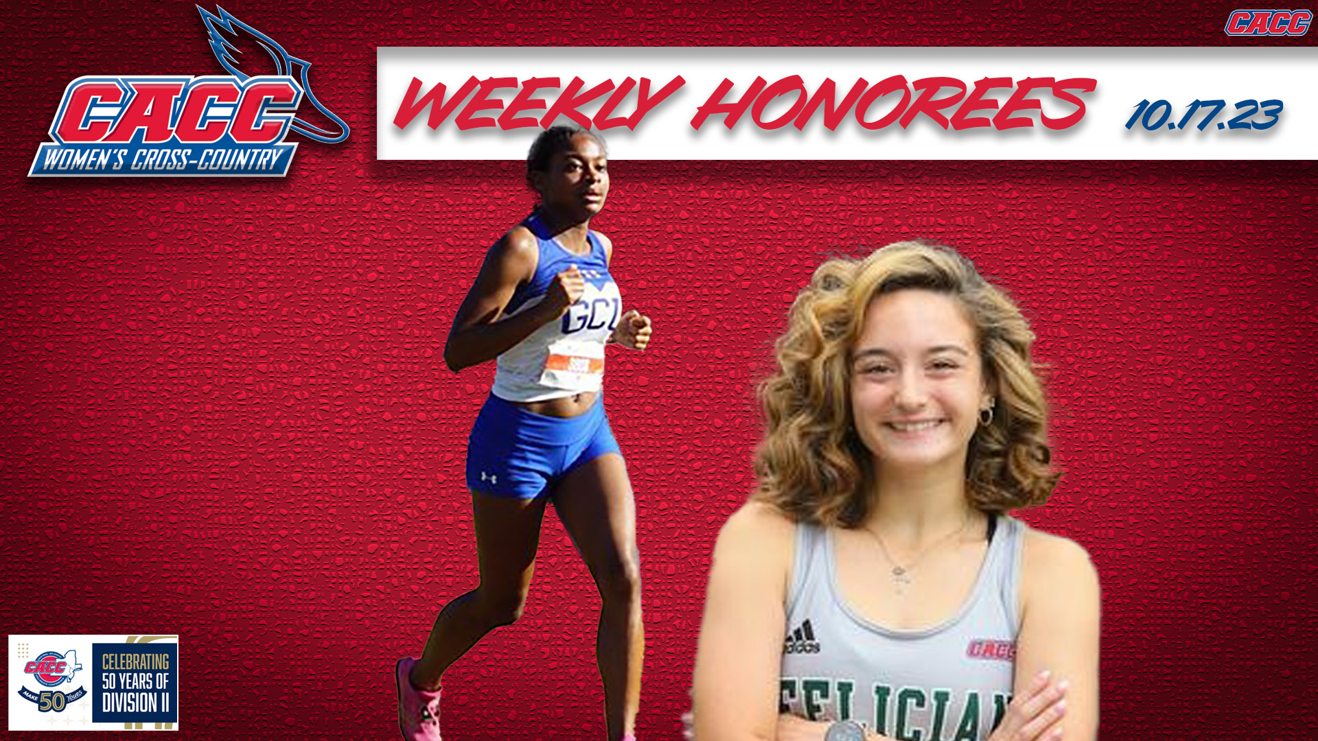 CACC Women's Cross Country Weekly Honorees (10-17-23)