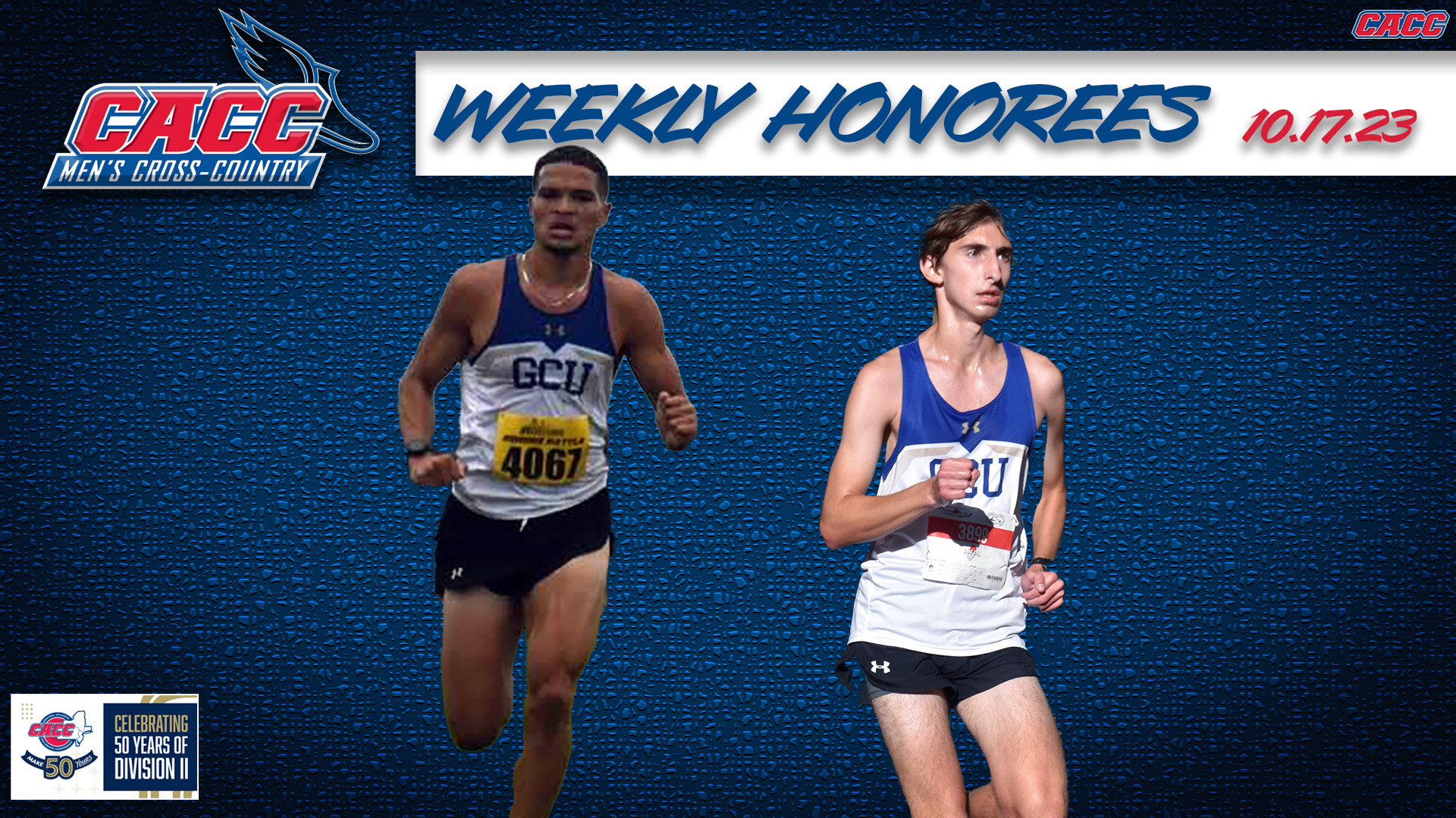 CACC Men's Cross Country Weekly Honorees (10-17-23)